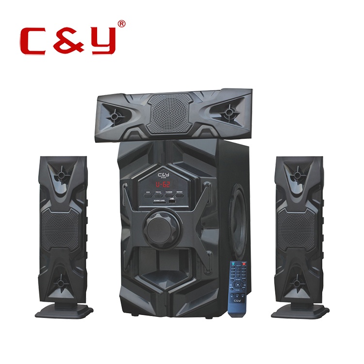 3.1 active subwoofer home theater system speakers A73