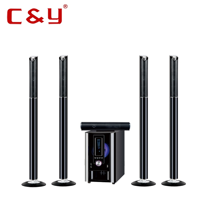 5.1 multimedia home theater speaker system with bluetooth factory outlet