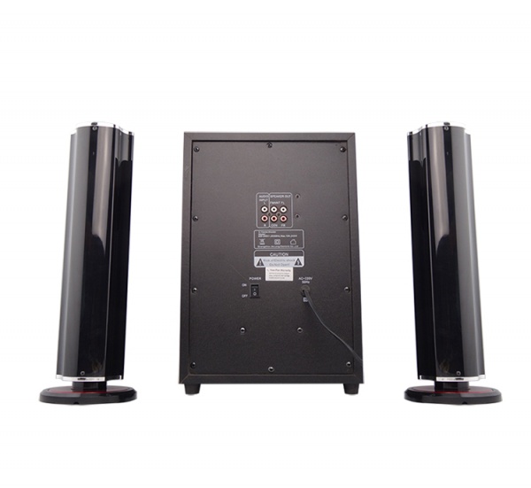 2.1 good home theater speaker system with subwoofer factory wholesale