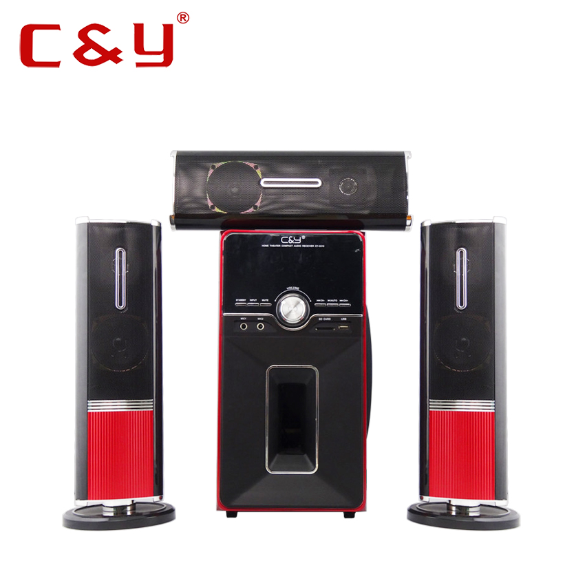 3.1 CH home theater surround sound speaker system with BT FM USB/SD input