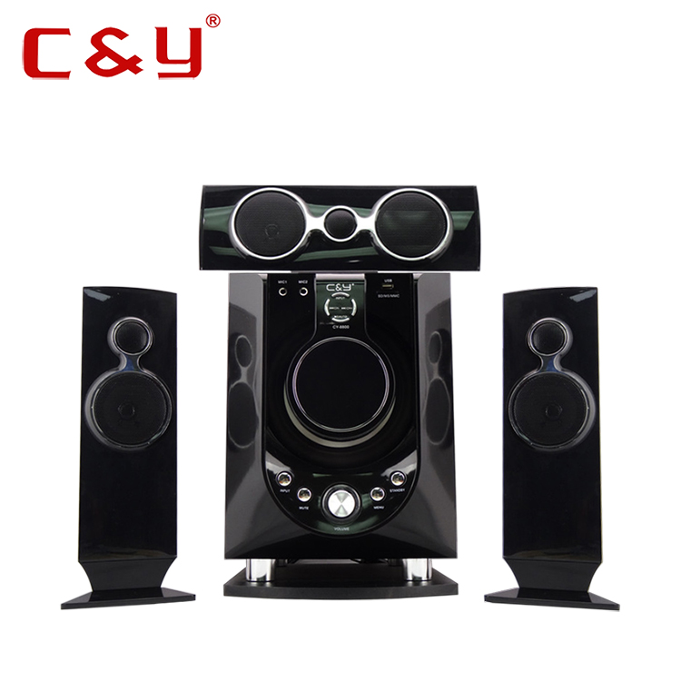 CY 8800 3.1 wooden cabinet surround sound system subwoofer
